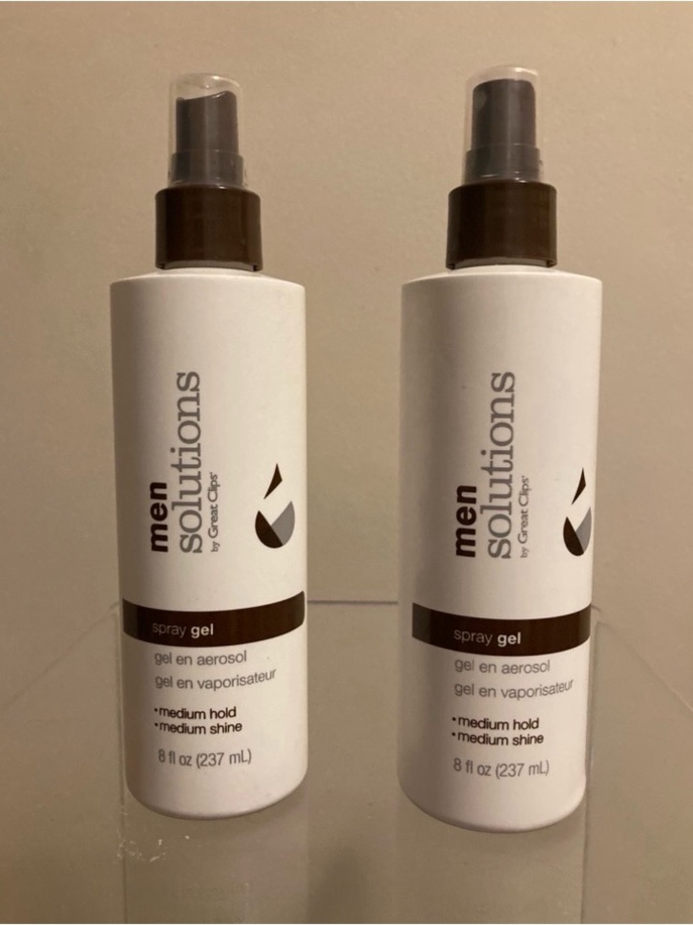 Great Clips Men Solutions Medium Hold Spray Gel